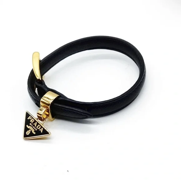 PRADA Saffiano Leather Bracelet - Picture 4 of 11